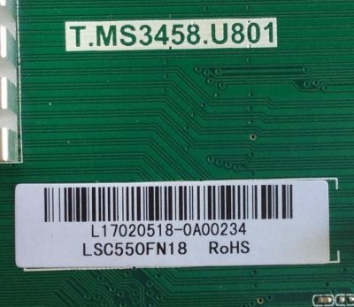 MAIN / L17020518 / TP.MS3458.U801 / AE0010756 / PANEL LSC550FN18 - Imagen 2