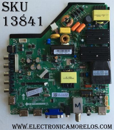 MAIN / FUENTE / (COMBO) HAIER B14090064 / TP.MS3393.PC821 / 50043393B00480 / B14090064-0H00320 / 102815033161 / MODELO 48D3505