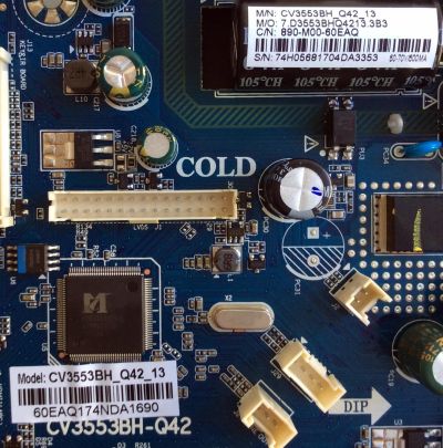 MAIN / FUENTE (COMBO) / ELEMENT 890-M00-60EAQ / CV3553BH-Q42 / CV3553BH-Q42_13 / E17095-SY / 60EAQ174NDA / MODELO ELEFW3916 / PANEL LC390TU1A - Imagen 3