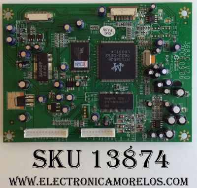 TARJETA INTERFACE / HAIER 3683C V2.0-INTERFACE / 3683C V2.0 / 2006.09.06 / MODELO LEC24B1380	