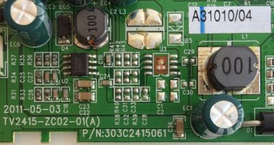 TARJETA DIGITAL / HAIER A31010/04 / 303C2415061 / TV2415-ZC02-01(A) / MODELO LEC24B1380	 - Imagen 2