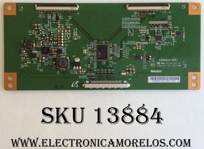 T-CON / LG 4V.9Q53E.TT3 / V500HJ1-CPE1 / MODELO 50LB5900-UV BUSJLJR / 50LB5900-UV BUSWLJR / PANEL NC500DUN-VXBP2