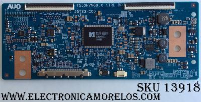 T-CON / HISENSE 55.55T16.C08 / 5555T16C08 / T550HVN08.0 CTRL BD / 55T23-C00 / MODELO 55H6B / 55H5C / PANEL HD550DF-B52(010)\S0\GM\ROH	