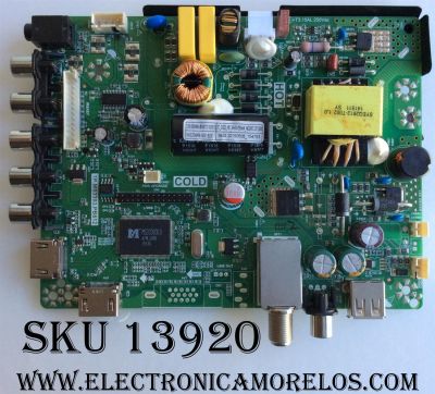 MAIN / FUENTE / (COMBO) / B15051771 / TP.MS3393.PB812 / B15051771-0A01133 / T201505009 / PANEL HV320WHB-N00