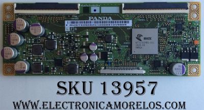 T-CON PARA TV WESTINGHOUSE RUNTK0008ZZPA / RUNTK0008ZC / CEC-PCB5460001A / PANEL T550-V35-DLED / MODELOS WD55UT4490 TW-04451-N055A / E4SJ5517BF LE-55GV350-B1