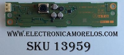 TARJETA INTERFACE / SONY A-1772-869-A / A1772869A / 1-882-043-11 / 173163911 / MODELO KDL-46HX800 / PANEL LTY460HQ03-001	