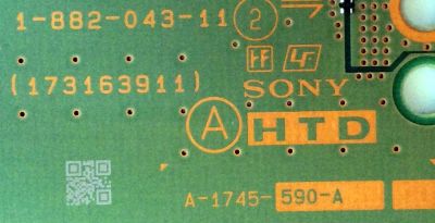TARJETA INTERFACE / SONY A-1772-869-A / A1772869A / 1-882-043-11 / 173163911 / MODELO KDL-46HX800 / PANEL LTY460HQ03-001	 - Imagen 2