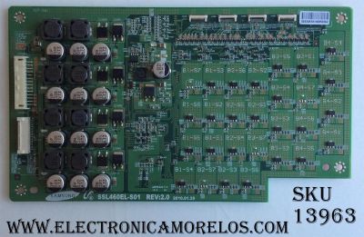 LED DRIVER / SONY LJ94-2930A / SSL460EL-S01 / 2930A / MODELO KDL-46HX800 / PANEL LTY460HQ03-001	