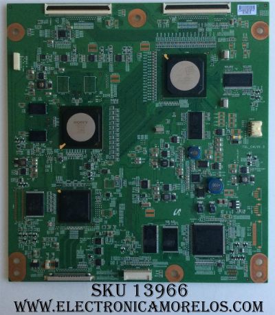 T-CON / SONY 1-857-776-11 / 3495E / TQL_C4LV0.3 / LJ94-03495E / MODELO KDL-46HX800 / PANEL LTY460HQ03-001 /	