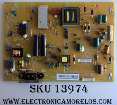 FUENTE DE PODER / TOSHIBA 75037555 / PK101W0480I / UB-3111-1C / SUSTITUTA 75037554 / MODELO 50L1400U / 50L3400U / PANEL V500HJ1-ME1 Rev.C2	