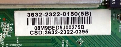 MAIN / VIZIO 3632-2322-0150 / 3632-2322-0150(5B) / 0171-2271-4865 / 08M9BED5J00275B / MODELO E320I-A0 LAQKNLHP / E320I-A0 LAEKNLHP / PANEL LC320DXE(JF)(R2) - Imagen 2