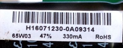 MAIN / FUENTE / (COMBO) / ELEMENT H16071230 / TP.MS3393.PB801 / 34016550 / VERSION 1B00 20160801_10714 / PANEL LC390TA2A / MODELO ELEFW3916  LE-39GDXB-B3 - Imagen 3
