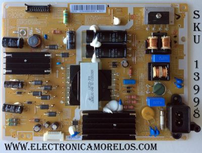 FUENTE DE PODER / SAMSUNG BN44-00606A / L32S1_DSM / PSLF810505A / MODELO UN32F6300AFXZA US02 / HG32NB690PFXZA / PANEL CY-HF320CSLV1H	