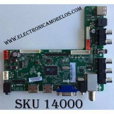 MAIN / RCA U16082590 / T.MS3393.81 / 16-0480XXXX / U16082590-0A00852