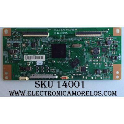 T-CON / INSIGNIA 172770 / RSAG7.820.5463/ROH / E227809 / MODELO NS-50D550NA15 / PANEL HD500DF-B57\S4