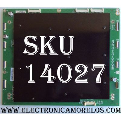 LED DRIVER / VIZIO LNTVGI09ZAAA4 / 715G7759-P01-000-004N / S1704010948 / (X)LNTVGI09ZAAA4 / MODELO P65-E1 LTMAWKBT	