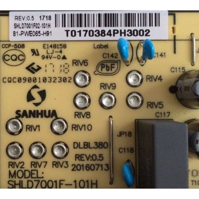 FUENTE DE PODER PARA TV TCL / NUMERO DE PARTE 81-PWE065-H91 / SHLD7001F02-101H / SHLD7001F-101H / CQC09001032302 / DLBL380 / MODELOS 65S405 / 65S405TDAA - Imagen 2