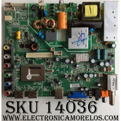 MAIN / FUENTE (COMBO) / JVC 510-131203044 / MSAV3226-ZC01-01 / MODELO LT-19EM74	