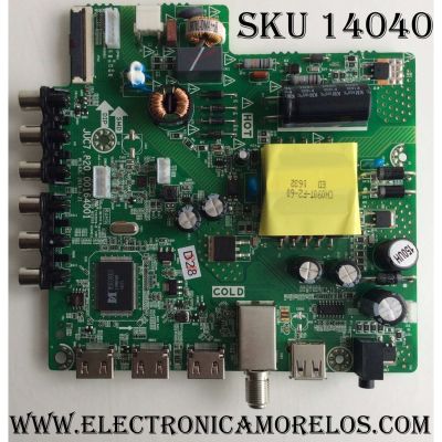 MAIN / FUENTE / (COMBO) / HITACHI 999M6H / JUC7.820.00164001 / MODELO 40A3 / PANEL C400F16-E11-S	