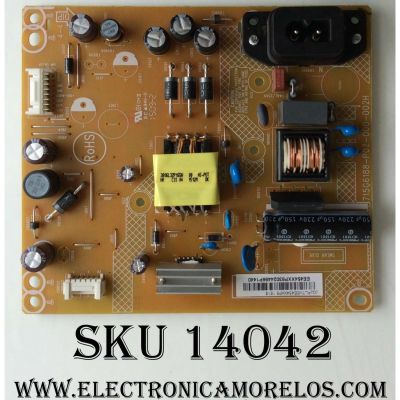 FUENTE DE PODER / VIZIO PLTVEE454XXP8Q / PLTVEE454XXP8 / 715G6188-P02-000-002H / VEE454XXP8 / (Q)PLTVEE454XXP8 / MODELOS E24-C1 / E24-C1 LTT6TGAR / LE24C1380 LTT6TGAR