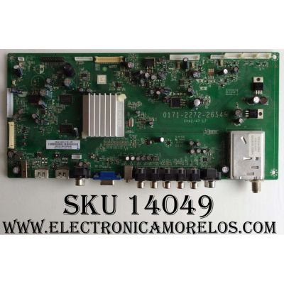 MAIN / VIZIO 3642-0492-0150 / 0171-2272-2654 / SUSTITUTA 3642-0492-0395 / MODELO SV420XVT1A / PANEL LC420WUD(SA)(C1)	