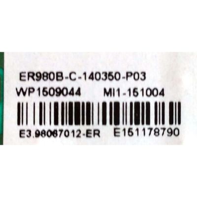 FUENTE / PROSCAN ER980B-C-140350-P03 / ER980B-C / ER980B / REV:1.0 / MODELO PLDED5515-UHD A1510	 - Imagen 2