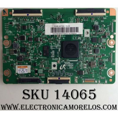 T-CON / SAMSUNG BN96-44735A / BN97-11600B / BN41-02481A / MODELO UN55J6201AFXZA FA02 / PANEL CY-DJ055BGLV1H	