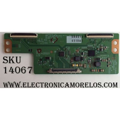 T-CON / LG 6871L-4119A / 4119A / 6870C-0480A / MODELO 42LF5600-UB BUSYLJR / PANEL LC420DUE(MG)(A3)	