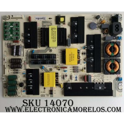 FUENTE DE PODER / HISENSE 208176 / RSAG7.820.6675 /  RSAG7.820.6675/ROH / MZ1736627V / HLL-6070WI /  H65M7000