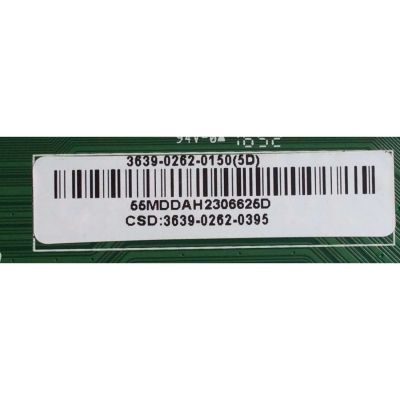 MAIN / FUENTE / (COMBO) 3639-0262-0150 / 0171-2271-6465 / 3639-0262-0395 / MODELO D39HN-E0 - Imagen 2