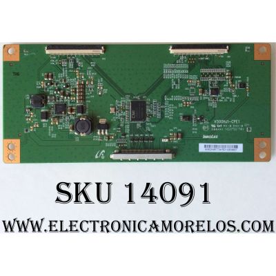 T-CON / LG 4V9Q549C / V500HJ1-CPE1 / PANEL NC500DUN-VXBP2	