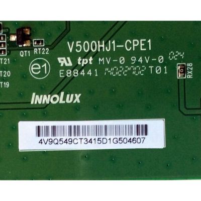 T-CON / LG 4V9Q549C / V500HJ1-CPE1 / PANEL NC500DUN-VXBP2	 - Imagen 2