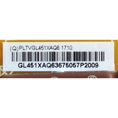 FUENTE DE PODER / VIZIO PLTVGL451XAQ6 / 715G7735-P01-001-0H2S / GL451XAQ6 / (Q)PLTVGL451XAQ6 1710 / MODELOS D32F-E1 LTTUVMDT / D32F-E1 LTTUVMMT - Imagen 2