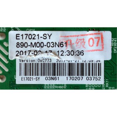MAIN / FUENTE / (COMBO) / ELEMENT L17010262 / TP.MS3393.PB818 / 890-M00-03N61 / VERSION 0XC773 / PANEL LSC320AN10 / MODELO ELEFW328 - Imagen 2