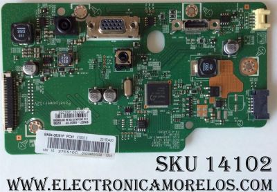 MAIN / SAMSUNG BN94-08351P / BN41-02397A / BN97-09377P / MODELO LS27E510CSY/ZA SE01 / PANEL CY-PJ270BNLV1H	