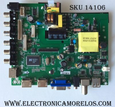 MAIN / FUENTE / RCA 3393A1611 / ZP.VST.3393.A / ZP.VST.3393.A-4 V1.0.0 / MODELO RLDEDV3255-A-C	