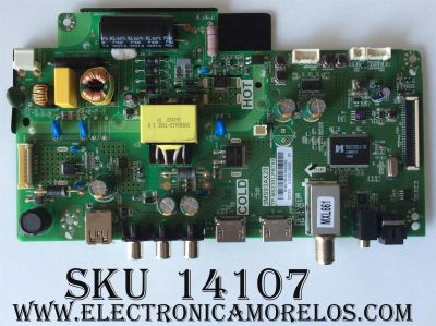 MAIN / FUENTE / INSIGNIA B16075610 / 02-SH293C-C002000 / 3MS93AX20 / TP.MS3393.PB788 / MODELO NS-32D311NA17	