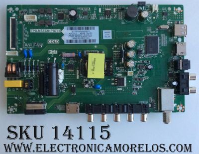 MAIN / FUENTE / (COMBO) / VIZIO 3632-3092-0150 / TPD.MS8220.PB765 / 363230920150(5A) / A17051603 / MODELO D32HN-E0 LAUAVMCT	
