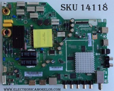 MAIN / FUENTE / (COMBO) / VIZIO A16089796 / 75500W01A009 / TP.MT5580.PB75 / MODELO D43-D2 / PANEL T430HVN01.0	