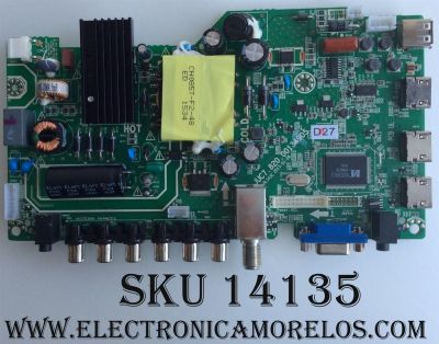 MAIN / FUENTE / (COMBO) / HITACHI 999A5M7 / JUC7.820.00134905 / MODELO LE39A309	