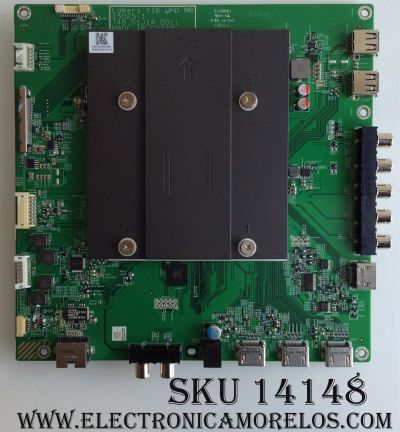 MAIN / VIZIO 75501J010006 / 748.01J14.0011 / 755.01J01.0006 / ARS73401M010001 / MODELO E55U-D2