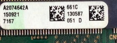 MAIN / SONY A-2074-642-A / A-2037-764-D / A2037451D / 1-889-202-22 / 173457422 / A2037451B / A2037451C / A2074642A / MODELO KDL-60W610B / PANEL ND4S600DNX0101	 - Imagen 2