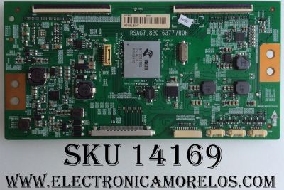 T-CON / HISENSE 187933 / RSAG7.8220.6377/ROH / MODELO 55H9B2	