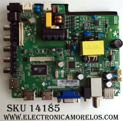 MAIN / FUENTE / (COMBO) ELEMENT 34016251 / TP.MS3393.PB818 / H16060917 / MODELO ELEFW328 G6B4M