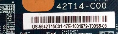 T-CON / VIZIO 55.42T16.C01 / 42T14-C00 / T420HW09_V0 / 5542T16C01 / MODELO M3D420SR - Imagen 2