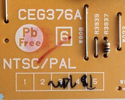 FUENTE DE PODER / RCA CEG376A / CEG376A / MODELO L26HD32D	 - Imagen 2