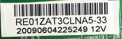 MAIN / ELEMENT RE01ZAT3CLNA5-33 / B.ZRAT3C-6 / 9154 / MODELO 32LE30Q / PANEL LTA320AB02	 - Imagen 2