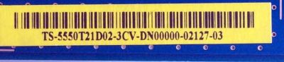 LED DRIVER 55.50T21.D02 / 14STM4250AD-6S01 / 5550T21D02 / PANEL´S T500HVF04.3 / T500HVN04.0 / MODELOS KDL-50W700B / KDL-50W800B - Imagen 2