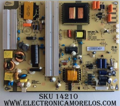 FUENTE DE PODER / HITACHI 401-2Q401-D4202 / 50326502000060 V1.1 / 50326502000060 / HKL-650201 / HKL-650401 / MODELOS 65K3 / LE65K6R9 / SLED6516