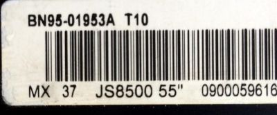 T-CON / SAMSUNG BN95-01953A / BN97-0924A / DISPLAY LSF550FJ06-K02 / BN41-02297A / MODELO UN55JS850DFXZA TH01 / UN55JS8500FXZA TH01 / PANEL CY-QJ055FLLV2H / CY-QJ055FLLV1H	 - Imagen 2